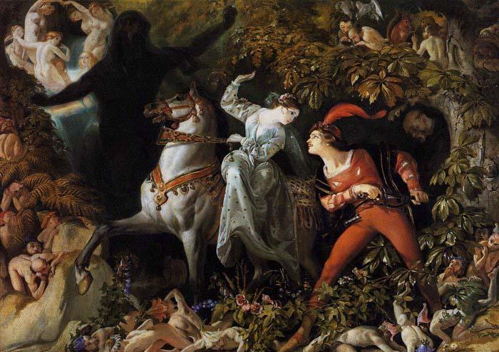 Maclise, Daniel A Scene from china oil painting image